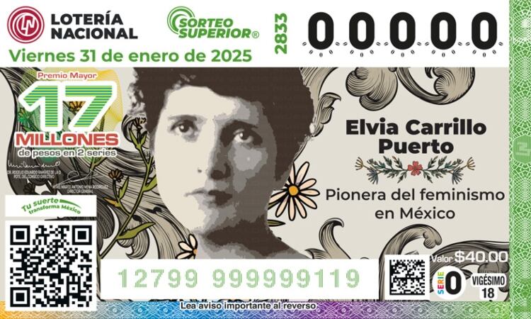 Resultados Sorteo Superior 2833 de Lotería Nacional: Estos son los números ganadores