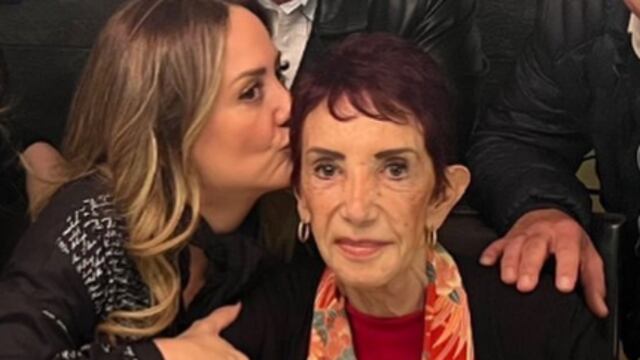 Andrea Legarreta y su mamá, Isabel Martínez