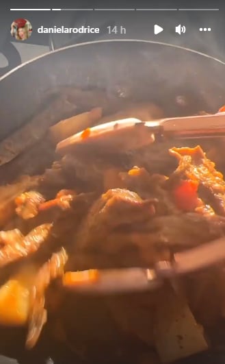 Daniela Rodrice sigue con su dieta.