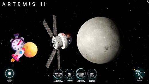 Artemis II batirá un récord al sobrevolar la cara oculta de la Luna