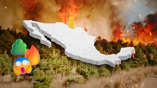 México enfrenta 17 incendios forestales activos