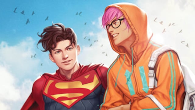 Portada variante de Superman Son of Kal-El # 5 por Inhyuk Lee