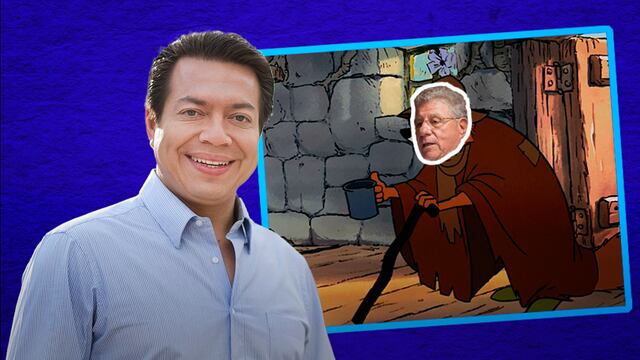 Mario Delgado se une a la burla y dona a Carlos Alazraki