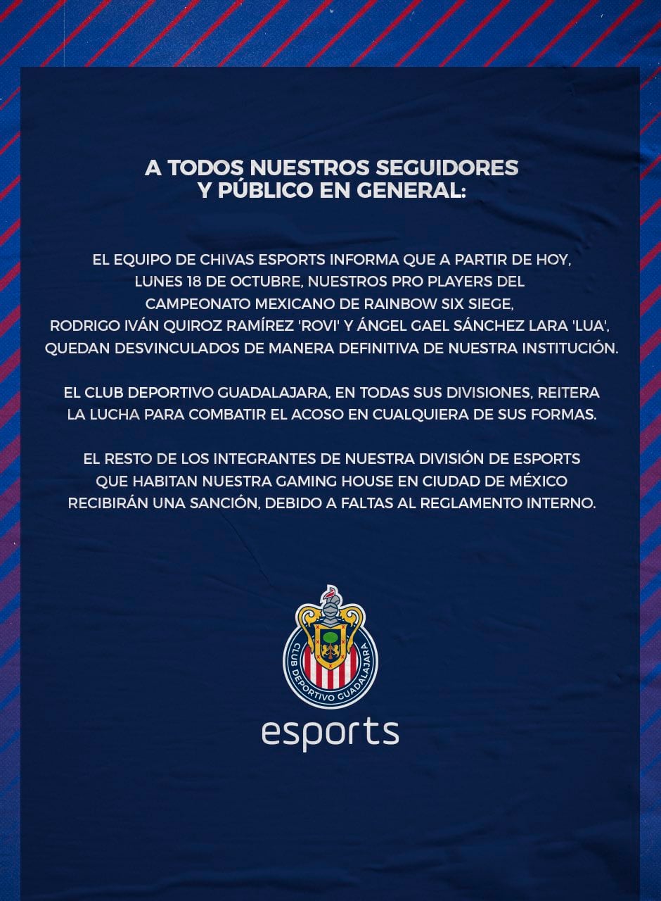 Comunicado del Club Deportivo Guadalajara (Chivas)