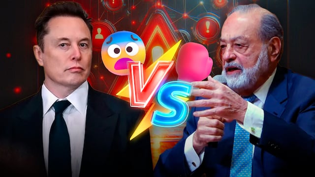 Elon Musk contra Carlos Slim