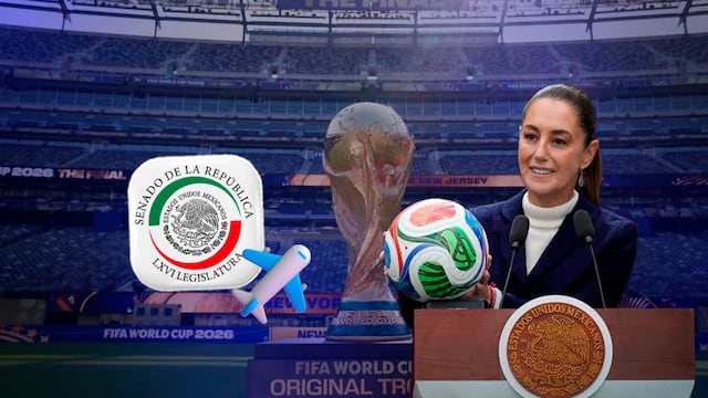 Senado confirma salida de Sheinbaum de México para asistir a la final del Mundial 2026