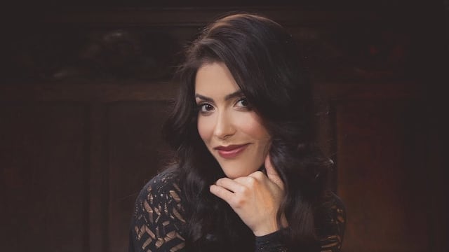 Daniela Basso, actriz, conductora y esposa del futbolista Raúl Jiménez.