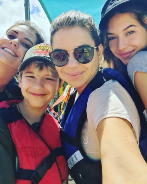 Fernanda Rocha Kanner y su familia