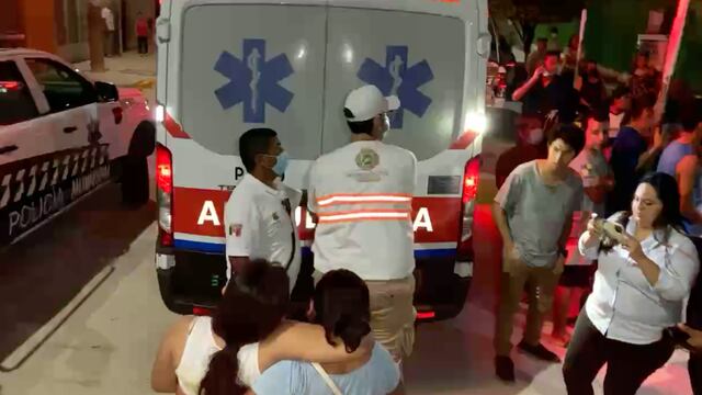 Estudiantes intoxicados en la secundaria Federal 1 de Tapachula, Chiapas