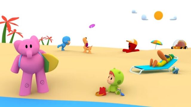 Capítulo El viaje de Pocoyó con sus amigos por Día de Planificar tus vacaciones