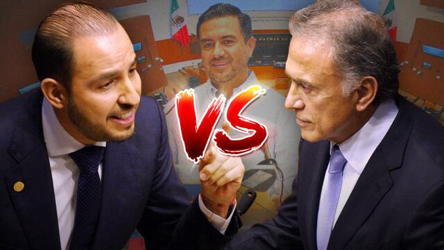 Pelea Marko Cortés vs Miguel Ángel Yunes Márquez
