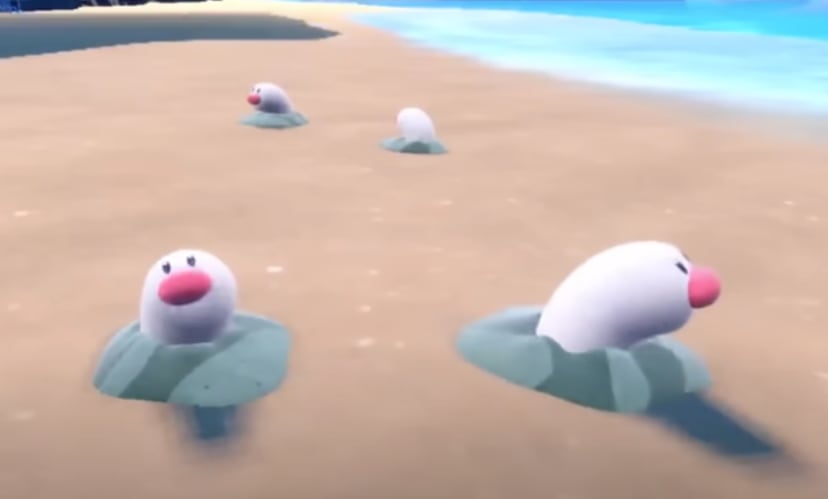 Nueva forma de Digglet en Pokémon Escarlata y Púrpura