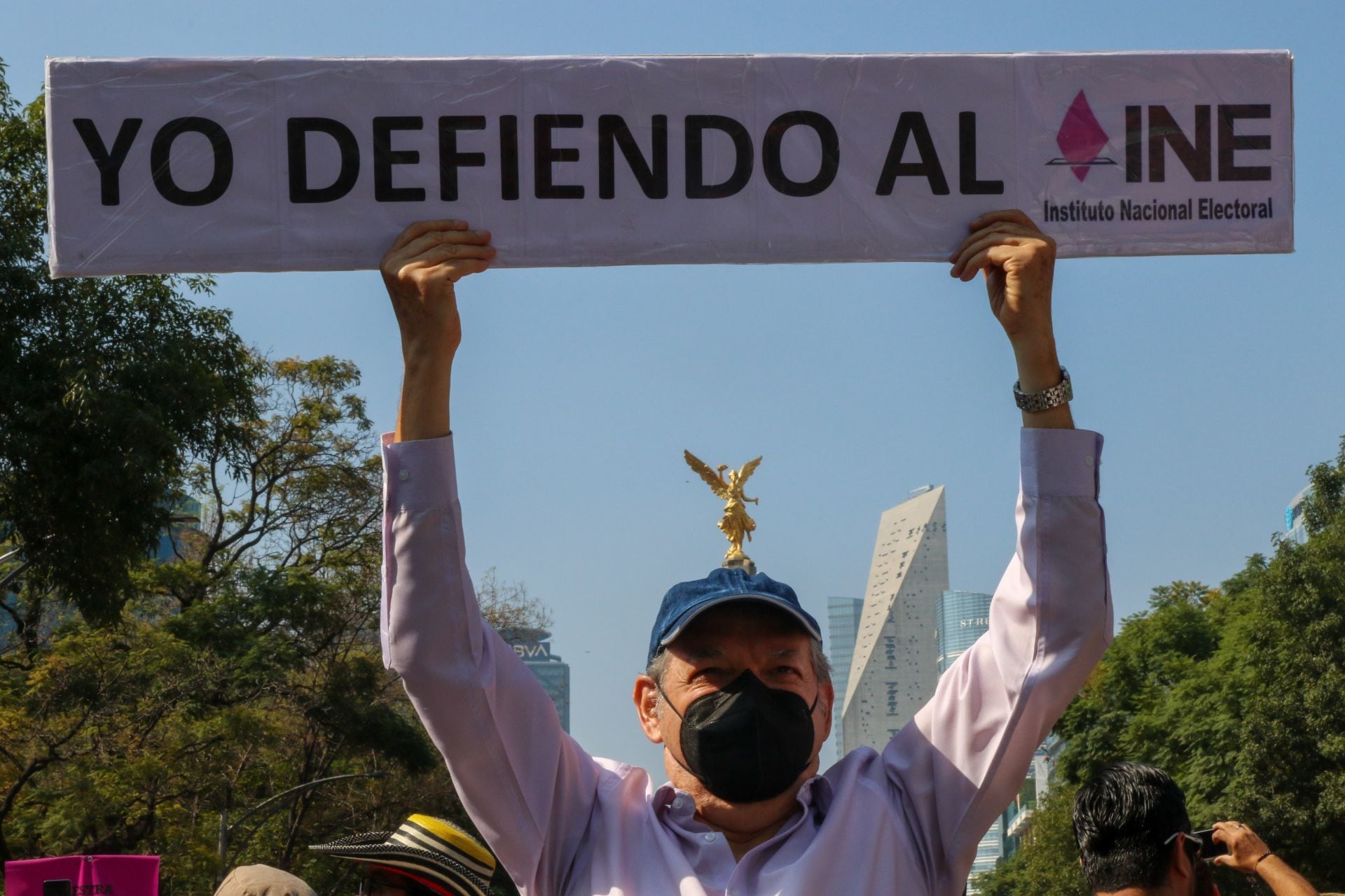 Marcha del INE en la CDMX