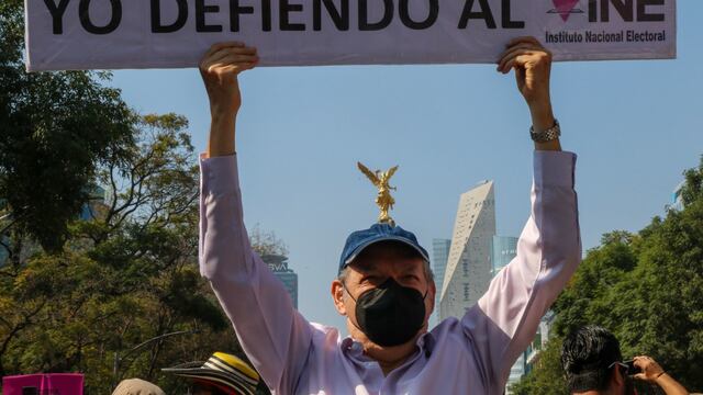 Marcha del INE en la CDMX
