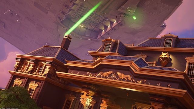 Bombardeo de Destructor Estelar de Star Wars en Fortnite