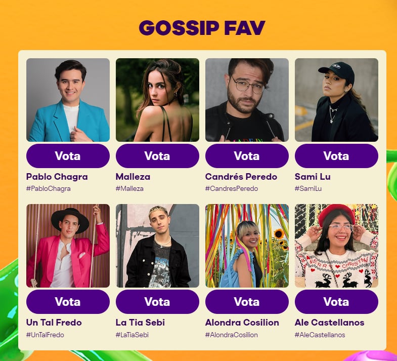 Nominados a los Kids Choice Awards México 2023