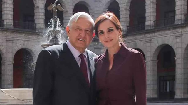 AMLO y Lilly Téllez