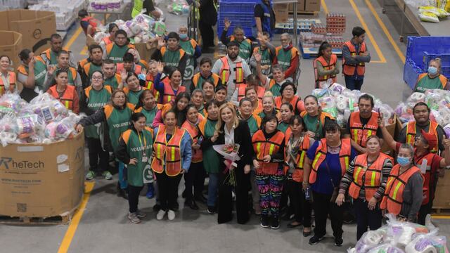 Maru Campos beneficia con desayunos a más de mil niños