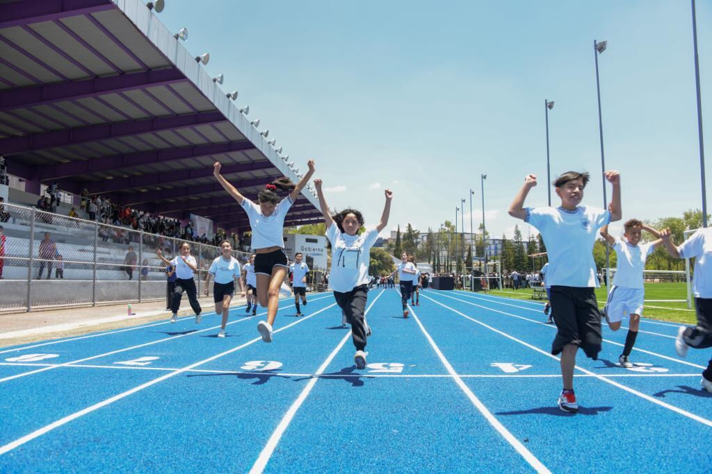 Pedro Rodríguez reinauguró la Ciudad Deportiva Ana Gabriela Guevara con inversión de 24 mdp
