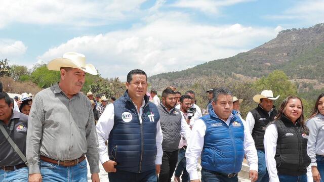 El gobernador de Guanajuato resaltó obras en distintas comunidades del municipio