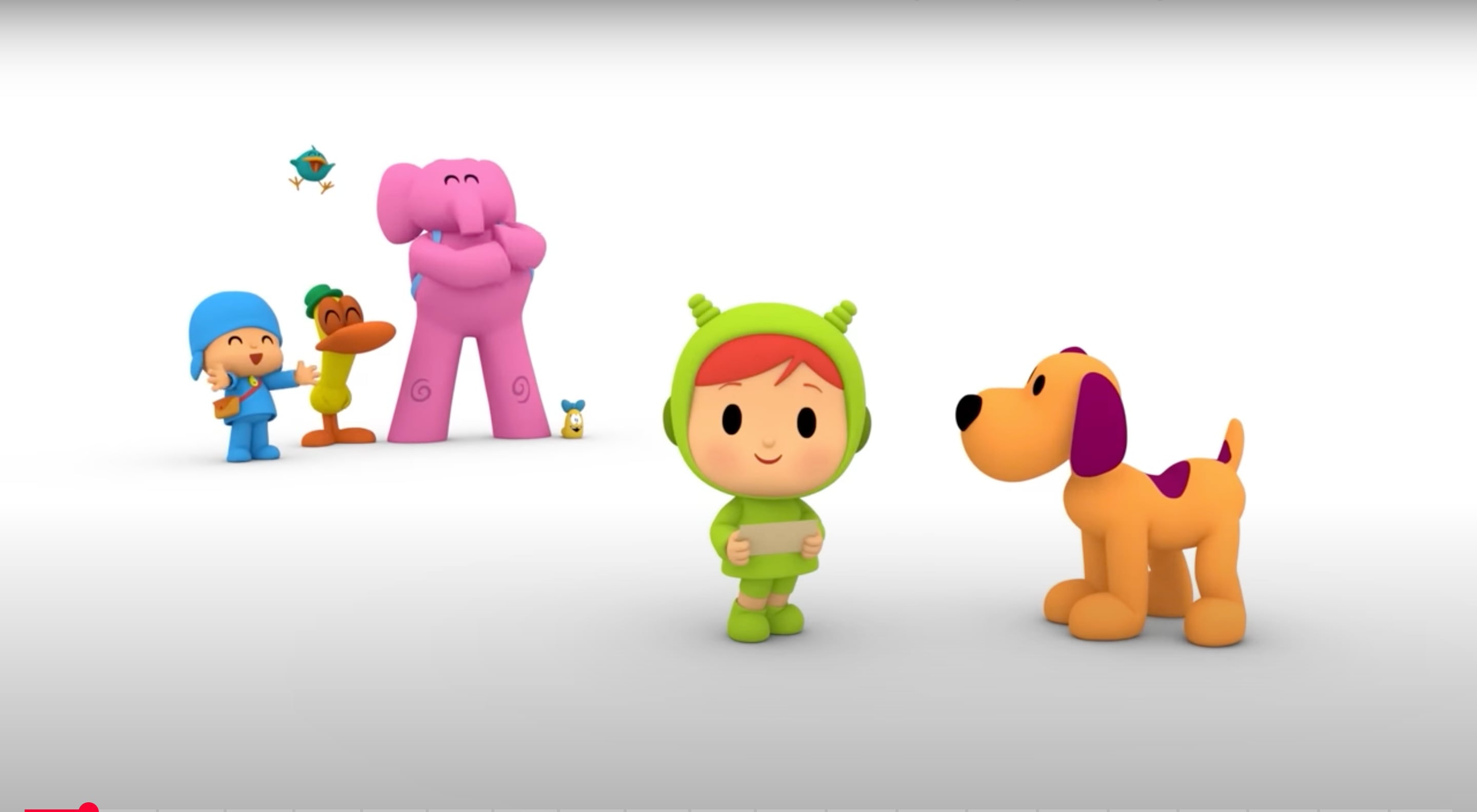 2 horas de capítulos de Pocoyó y Nina entrenando a Lula en YouTube español