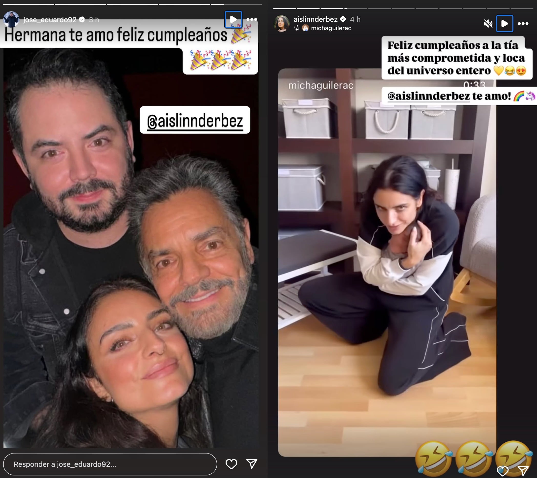 Aislinn Derbez celebra su cumpleaños rodeada de buenos deseos