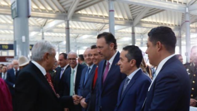 AMLO y Mauricio Kuri