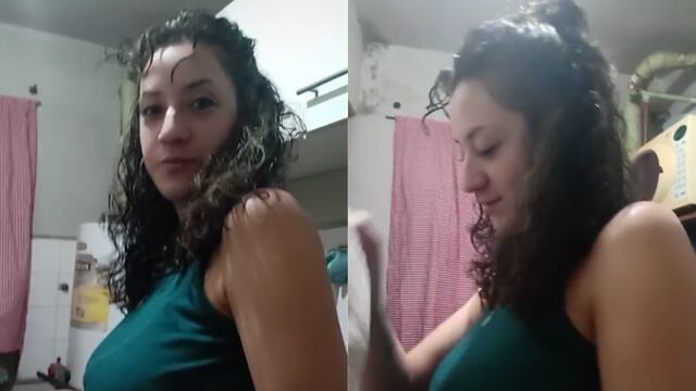 Mamá acepta reto de TikTok para dejar de fumar