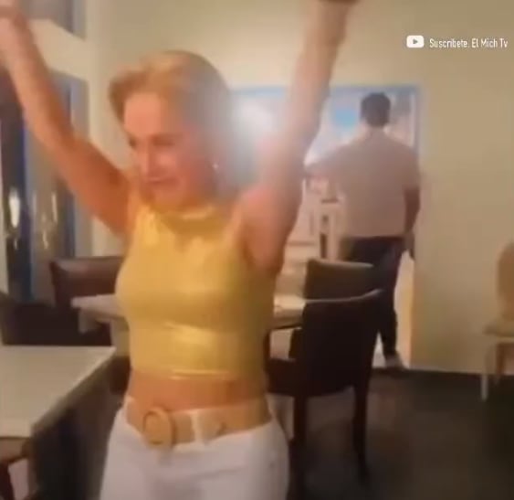 Ella sería Lizzie Barrera, la supuesta novia de Verónica Castro.