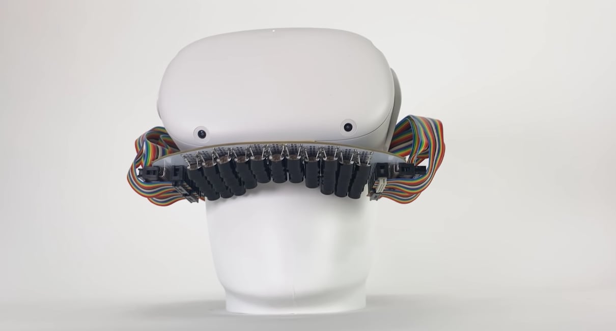 Simular la sensación de besar en la realidad virtual