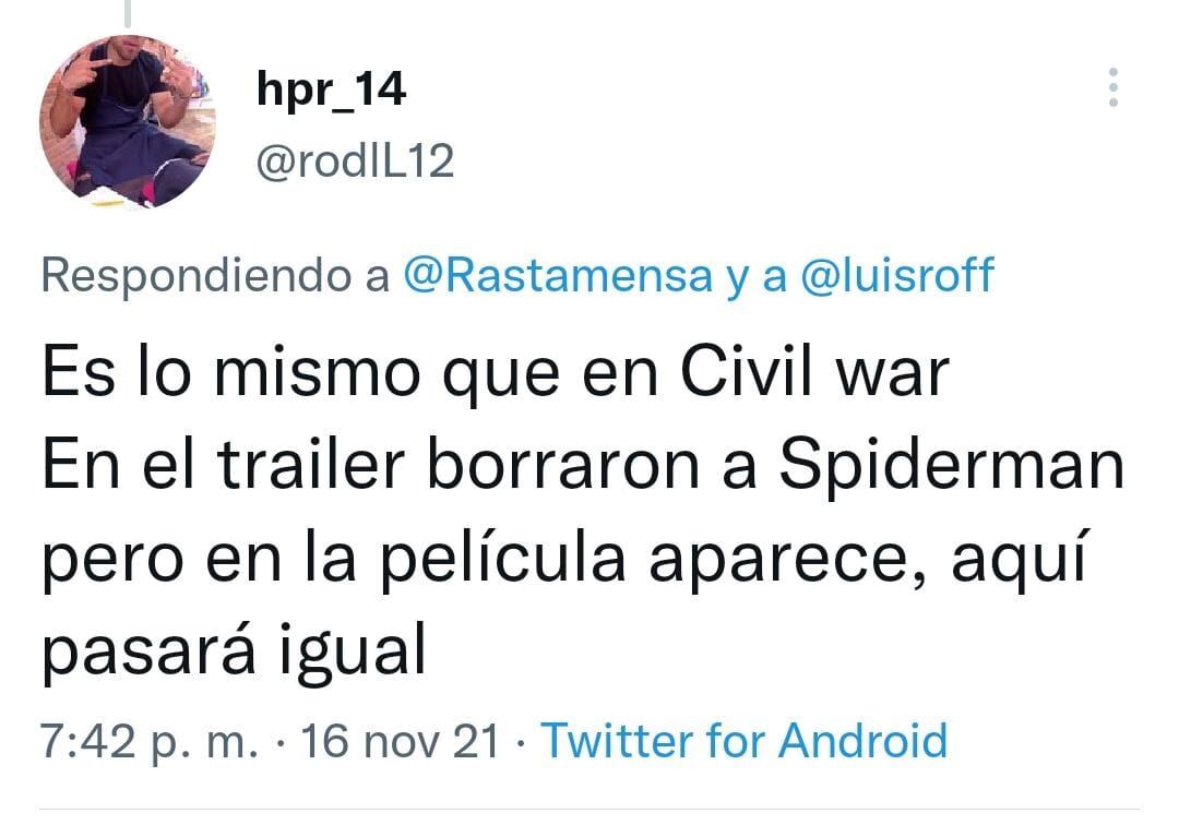 Meme de ‘Spider-Man: No Way Home’