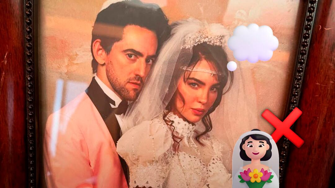 Belinda tuvo pensamientos intrusivos al vestirse de novia en Mentiras, la serie