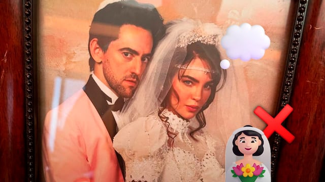 Belinda tuvo pensamientos intrusivos tras vestirse de novia en Mentiras, la serie