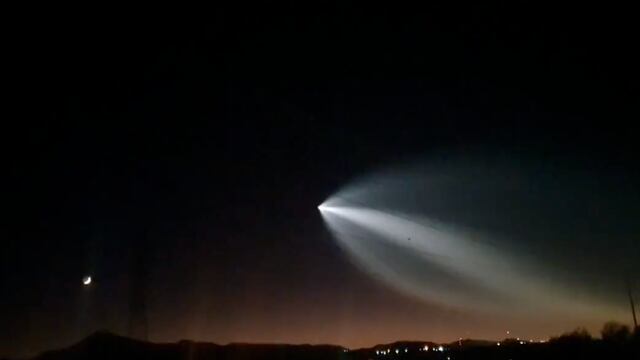 Luz en el cielo, fenómeno visto en Chihuahua