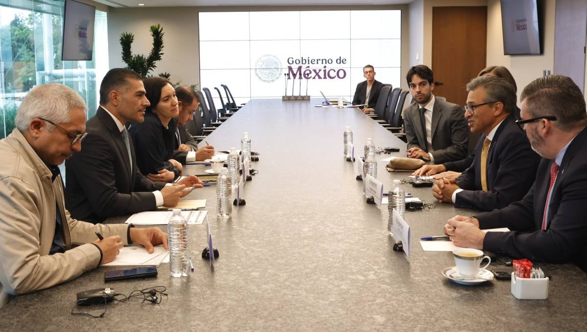 Reunión México-Canadá entre García Harfuch y Goldy Hyder