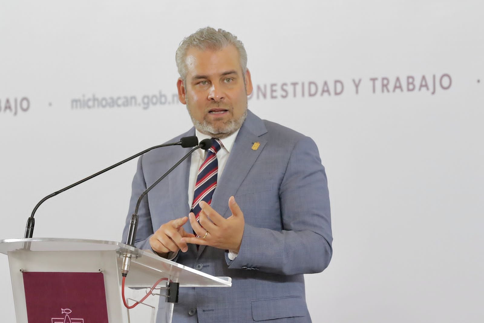 Alfredo Ramírez Bedolla, gobernador de Michoacán