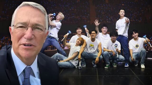Ricardo Salinas Pliego tuvo que hacer fila para ver a Super Junior en el concierto de la Arena Ciudad de México