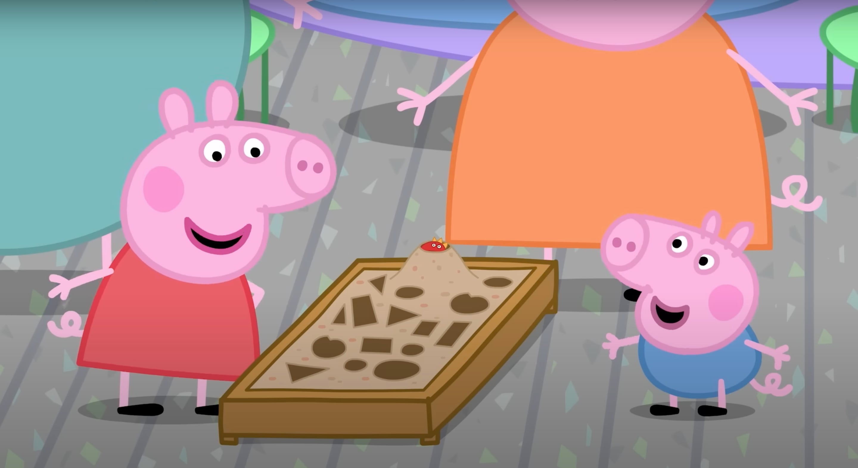 Noche de juegos con Peppa Pig