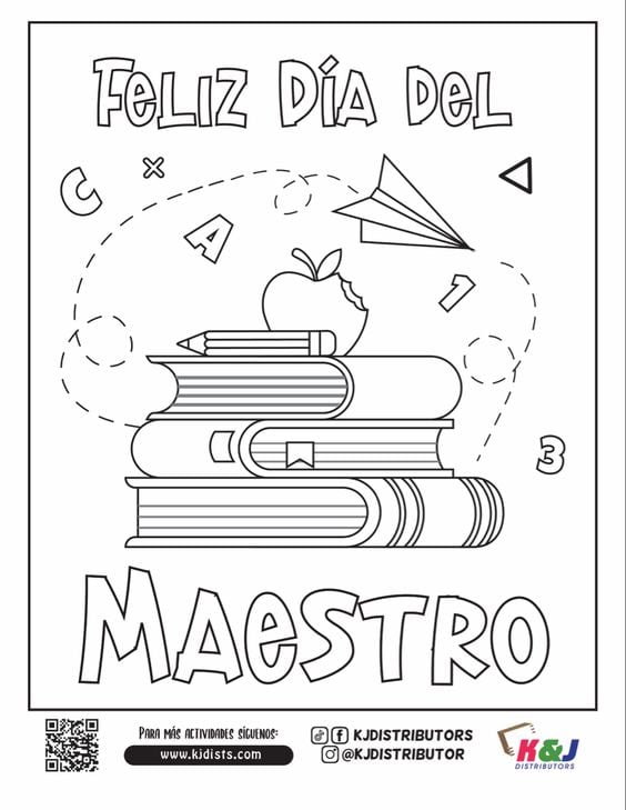Dibujos del Día del Maestro