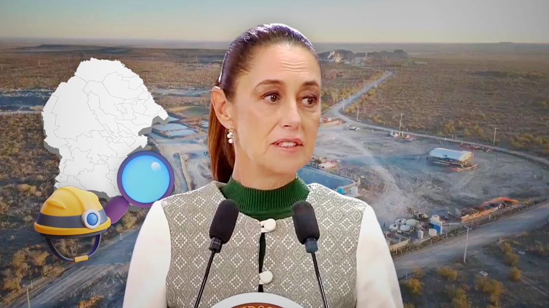 Sheinbaum promete no irse de Pasta de Conchos hasta encontrar al último minero