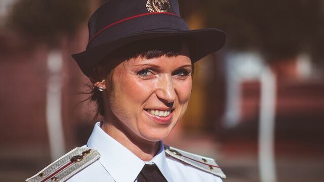 Mujer policía (imagen ilustrativa).
