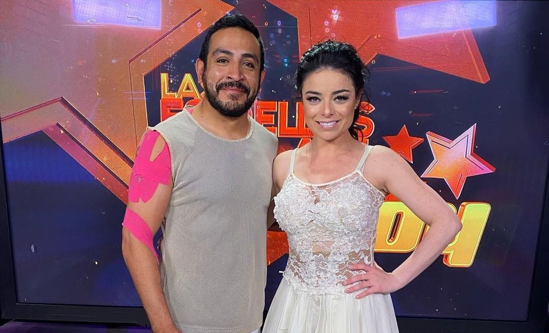 Violeta Isfel y Luis Fernando en Las Estrellas bailan en Hoy