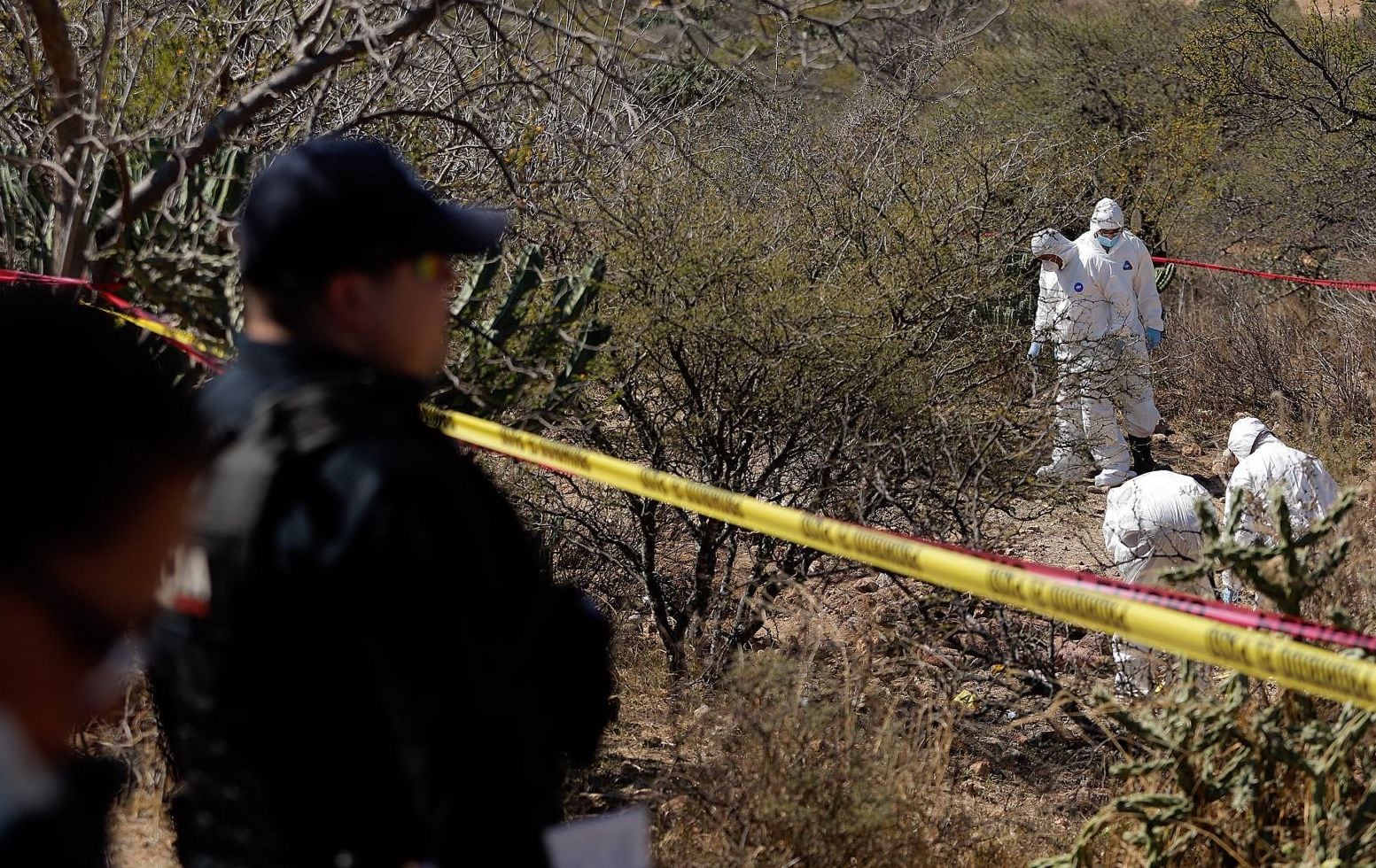 Hallan restos humanos de 7 personas en carretera Tlapa-Olinalá (Imagen ilustrativa)