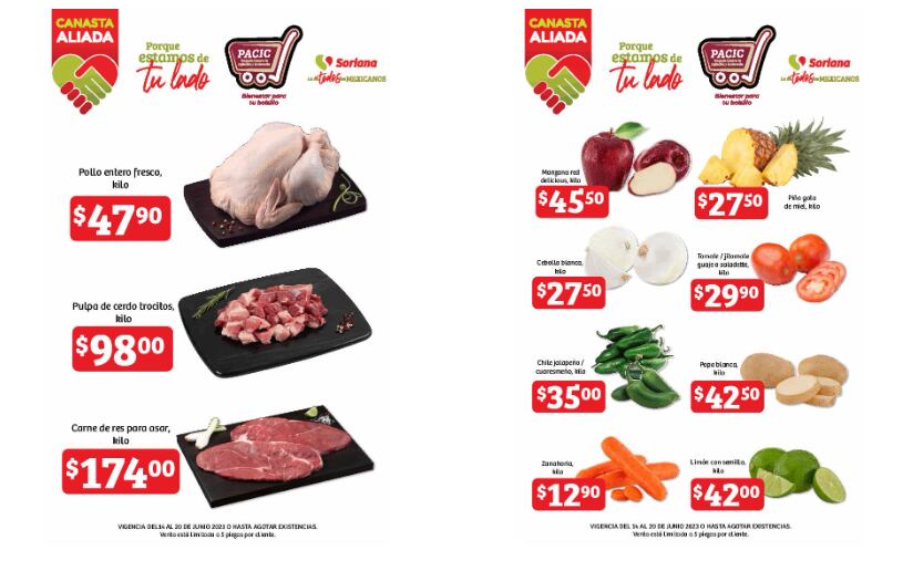 Canasta Aliada Soriana: estos son los precios de los productos de la canasta básica al 20 de junio