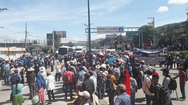 Protesta en la Autopista del Sol