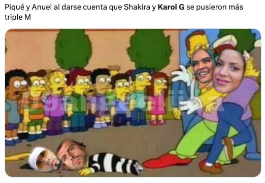 Los memes empoderados de TQG de Shakira y Karol G inundan las redes