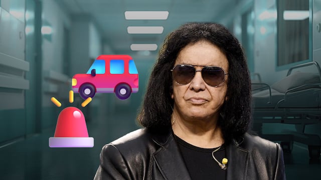 Gene Simmons de Kiss hospitalizado tras accidente automovilístico