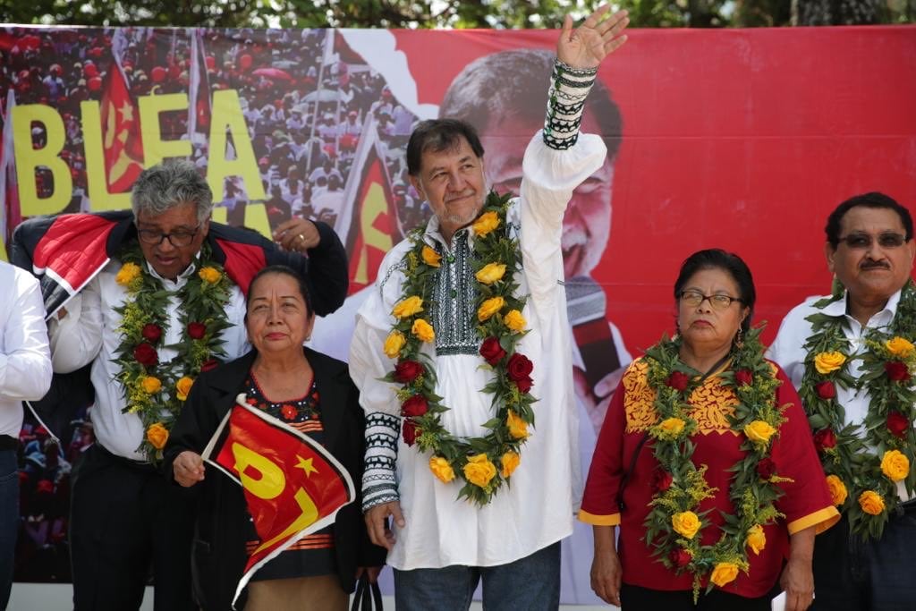 Gerardo Fernández Noroña reportó sus gastos de los primeros 15 días de recorridos