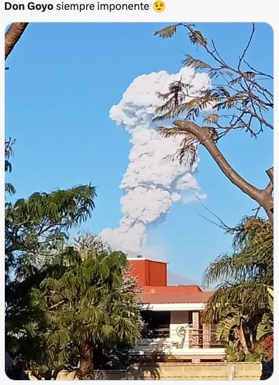 El Popocatépetl registró una explosión este viernes 27 de enero del 2023