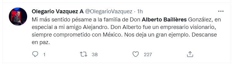 Post de Olegario Vázquez Raña